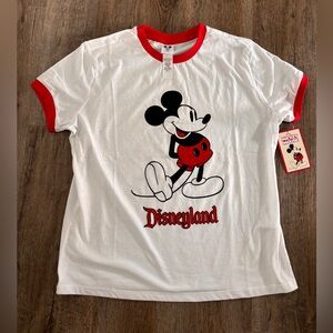 Disneyland Ringer Teeshirt - brand new with tags
